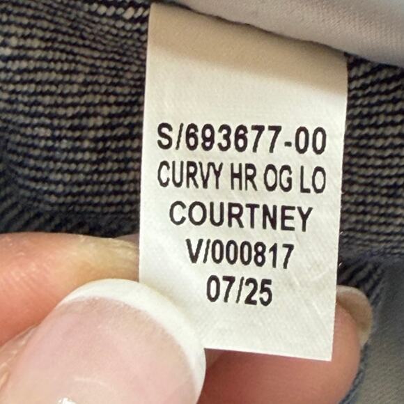 Old Navy Womens Curvy High-Waisted OG Loose Jeans Medium Wash Denim Sz 10 Petite - Picture 8 of 8